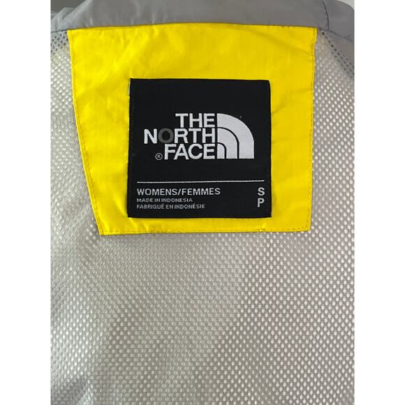The North Face Women’s Yellow Rain Jacket Waterproof Hooded Small - Picture 2 of 11
